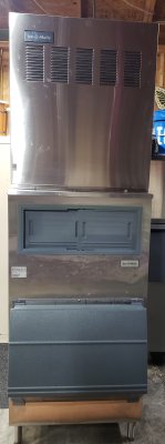 1430 Pounds/Day Like New Ice-O-Matic 1506HT2 with bin