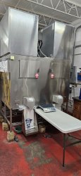 2 Hoshizaki makers with 2,000lb  Bin